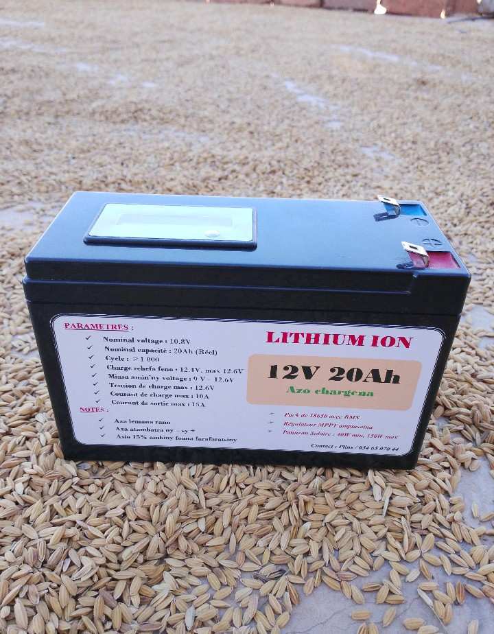 Lithium ion 12V 20Ah